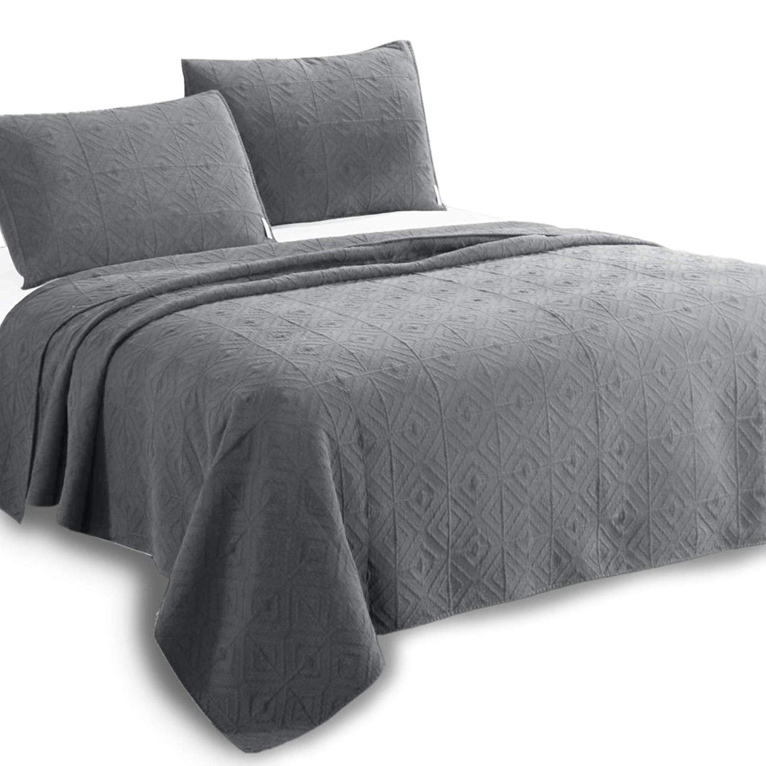 Kasentex Ultra Soft StoneWashed Quilt Set 100 Cotton. Contemporary