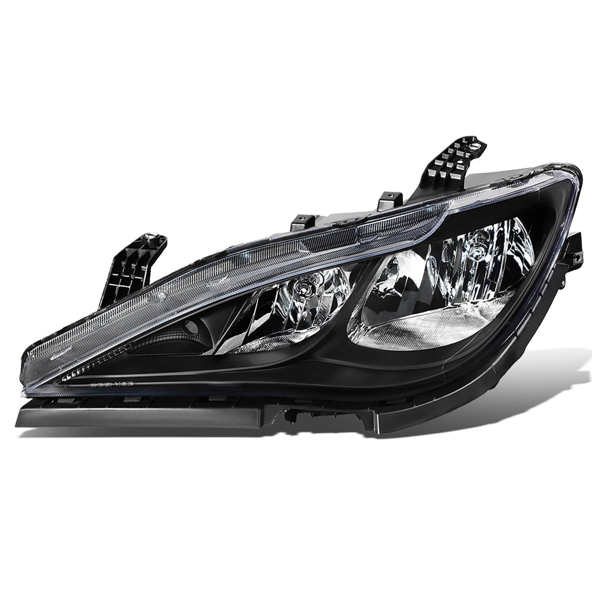Right Passenger Side Black Headlight Lamp Assembly for 17-20 Chrysler Pacifica