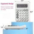 thumbnail image 3 of Mr. Pen- Mechanical Switch Calculator, 12 Digits, Large LCD Display, Gray Calculator Big Buttons, 3 of 6