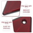 thumbnail image 2 of 2pcs Triangle Emergency Warning Signs Safety Road Car Sign Reflective Roadside Sign, 2 of 5