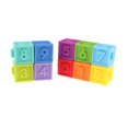 thumbnail image 1 of Juego de 12 piezas de bloques de construcción de de sílice para bebés, cubos numéricos para niños pequeños, juguete educativo de aprendizaje Baoblaze Bloques de construcción de niños juguete, 1 of 8