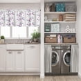 thumbnail image 5 of LALILO Kitchen Curtain Valance Fashion Floral Daisy Girl Rod Pocket Window Curtain 52"x 18" Set of 2, 5 of 5