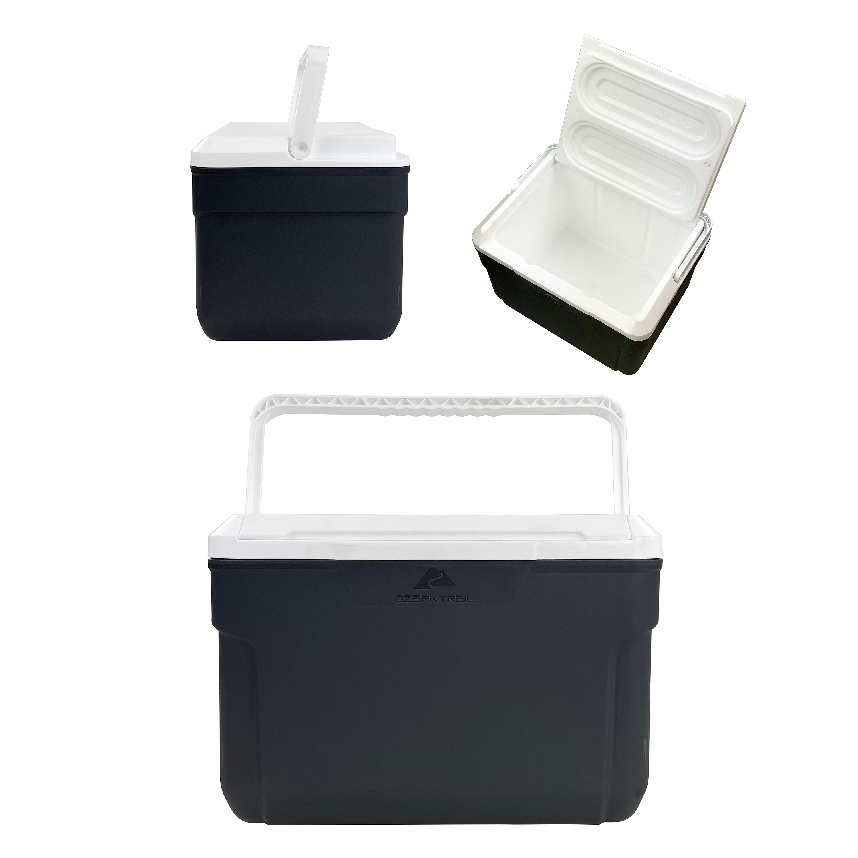Enfriador de Lado Duro de 10 cuartos para 14 Latas, Gris 5