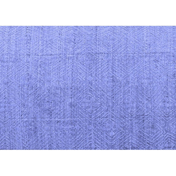 Ahgly Company Indoor Rectangle Abstract Blue Modern Area Rugs, 8' x 12'