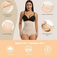 thumbnail image 5 of MISS MOLY Tummy Control Shapewear Panties for Women High Waisted Body Shaper Slimming Shapewear Underwear Girdle Panty, 5 of 8