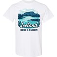 thumbnail image 3 of Inktastic Iceland Blue Lagoon Scenic Landscape T-Shirt, 3 of 5