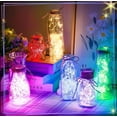 thumbnail image 6 of 13.1FT Fairy Lights Battery Operated , Waterproof 40 LED String Lights Outdoor Indoor, Twinkle Lights for Bedroom Home DIY Wedding Birthday Christmas Parties Centerpiece (Purple）, 6 of 9
