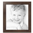 thumbnail image 2 of ArtToFrames 16" x 18" Walnut Picture Frame, 16x18 inch Brown MDF Poster Frame (WOM-5298), Pack, 2 of 8