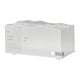 thumbnail image 1 of Organizador de caja de pañuelos faciales con tapa y resorte para guardar papel facial Claro, 1 of 9