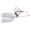 White Nickel Blade, variant on Buckeye Lures Buzzerk Single Bladed Buzzbait 1/4 oz