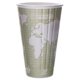 Eco-Products EP-BNHC16-WD World Art Isotherme Compostable Chaud Tasses 16 oz Vert Clair 600-Carton – image 1 sur 1