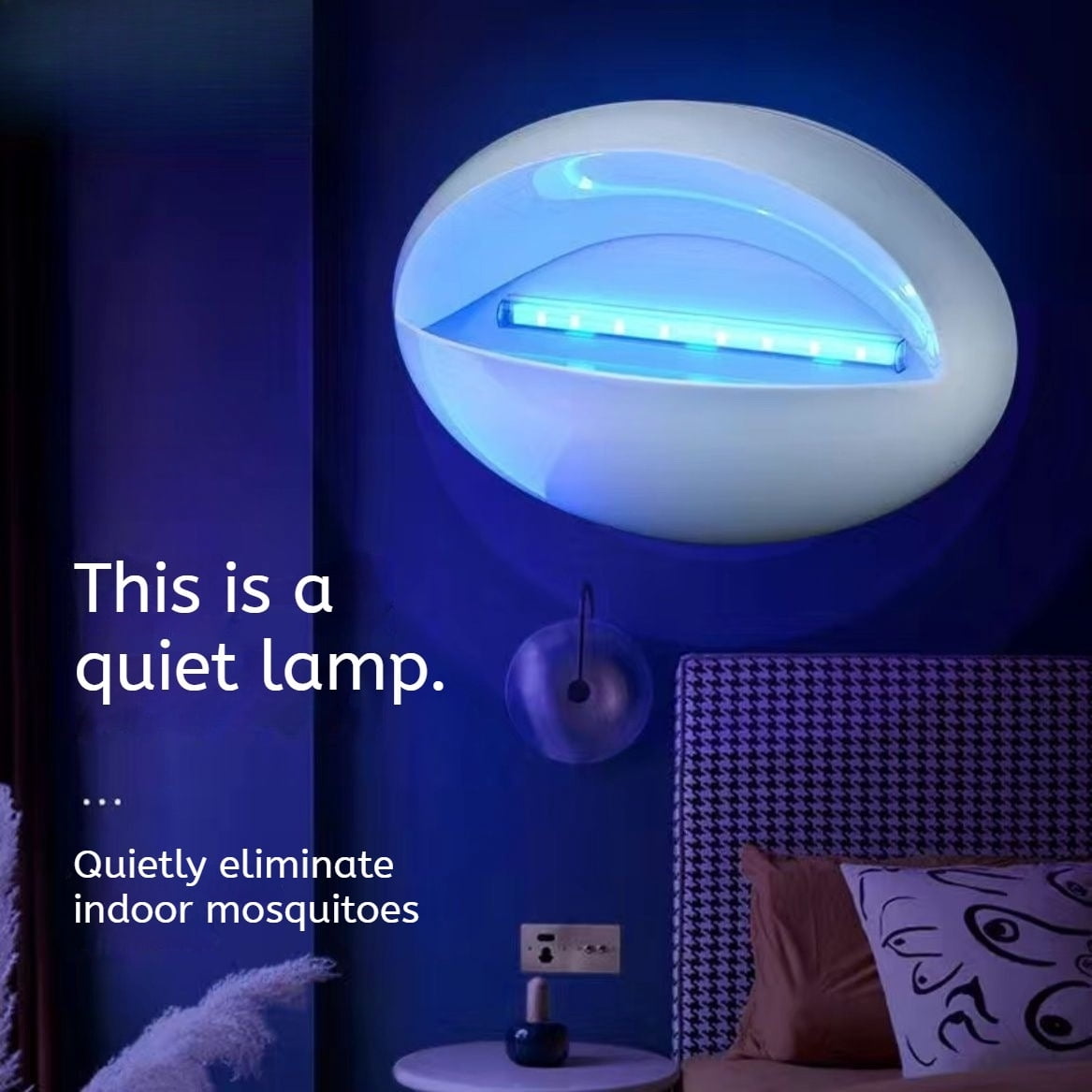 20W Electric Indoor Bug Zapper, Mosquito, Moth, Wasp, Insect Killer, Fly Zapper, Bug Lamp Light for Home, Restaurant, Office Use with Protection Mesh Film. Efficient & Effective