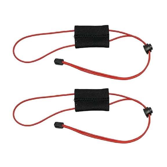 2pcs Fish Finders Cover Strap Fishing Graph Cover Strap Elastic Bungee Securely Fit Up to 18in Screen Adjustable Bungee