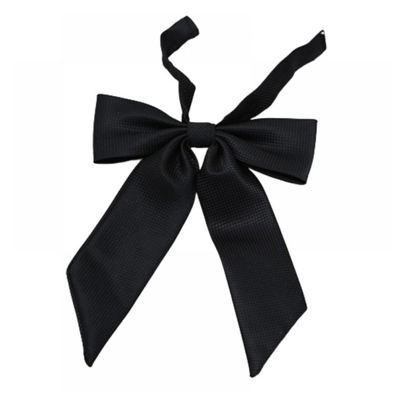 OSEWAYA Solid Bow Hair Tie, Black