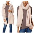 thumbnail image 1 of Charter Club Solid Supersoft Wrap Scarf (Pale Pink, One Size), 1 of 2