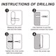 thumbnail image 4 of Gancho - Colgante impermeable para colgar en la pared Gancho resistente para colgar abrigos/sombreros/toallas/batas/ganchos de baño/4 paquetes, 4 of 5
