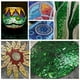 thumbnail image 4 of Candelabro de Tiffany para iglesia, hecho a mano, con mosaico de mica triangular de 1 kg, vitral, 4 of 6