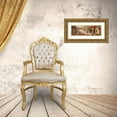thumbnail image 3 of Nan 18x9 Gold Ornate Wood Framed with Double Matting Museum Art Print Titled - Italian Village II, 3 of 4