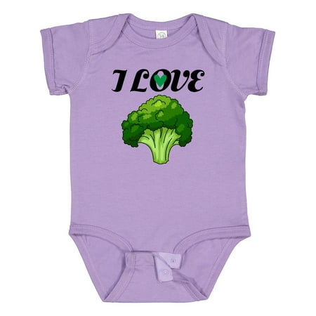 

Inktastic I Love Broccoli Gift Baby Boy or Baby Girl Bodysuit