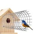 thumbnail image 3 of Bird House Hole Protector,Bexikou Metal Bluebird House Predator Guard,Bird House Wire Entrance Guard for Blue Bird Nesting & Babies Safe(Round 9 * 4.7 inches), 3 of 6