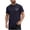 Navy, variant on Men’s Graphic T Shirt Short Sleeve Crew Neck Bull Skull Print Tee Casual Cotton Slim Fit Tops for Gym Workout Streetwear Summer Fashion