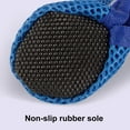 thumbnail image 7 of sunsanly 4Pcs Dog Shoes Breathable Pet Shoes Outdoor Dog Booties Summer Hot Pavement Dog Paw Protectors for Walking Hiking Running, 7 of 7
