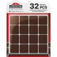 thumbnail image 1 of Protectores de fieltro para pisos X-Protector, 32 piezas, 3.8 cm, 1 of 6