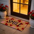 thumbnail image 4 of DefiDgd 16x24inch Valentine's Day Love Heart Door Mat,Washable Non-Slip Entrance Rugs for Indoor Outdoor Entrance Bathroom Kitchen Home Decor(C), 4 of 6
