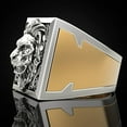 thumbnail image 3 of anillo de hombre de acero inoxidable,anillo vintage hombres oro 925 hip hop anillos para hombres, de moda para hombre,anillo con cabeza y ,anillos de hombre Fernando  anillo de hombre de acero inoxidable, 3 of 8