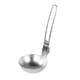 thumbnail image 2 of Cuchara para acampar Utensilios de mesa Cuchara ranurada de acero inoxidable Cocina plegable Senderismo Picnic Barbie Nuevos Originales, 2 of 7