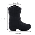 thumbnail image 2 of YOPTOP Ceramic Match Holder With Striker Boho Style Cowboy Boot Match Holder Match Stand Decoration For Fireplace Kitchen Decor,black, 2 of 18