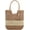 Khaki, variant on Kukuzhu Women Straw Beach Bag Summer Woven Shoulder Tote Bag Hobo Bag Travel Picnic Bohemian Vacation Handbag
