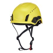 MSA 10242631 V-Gard H2 Vented Safety Helmet - Yellow