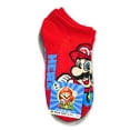 thumbnail image 2 of Super Mario, Boys No-Show Socks, 6-Pack, Sizes S-L, 2 of 11