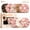 BlushChampagne, variant on 8 Pcs Satin Scrunchies - Silk Scrunchies Ponytail Holders,Soft Satin Hair Ties No Damage,Hair Accessories for Women