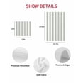 thumbnail image 7 of Green Stripe Kitchen Dish Towels for Drying Dishes Set of 3, Modern Farmhouse Geometric Striped Waffle Weave Microfiber Hand Tea Bathroom Towels Quick Dry & Absorbent Towel 15.7x23.6, 7 of 7