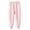 Pink, variant on Loopsun Kids Boys Girls Leggings 0 to 8 Years Striped Elastic Fall Winter Home Casual Pants