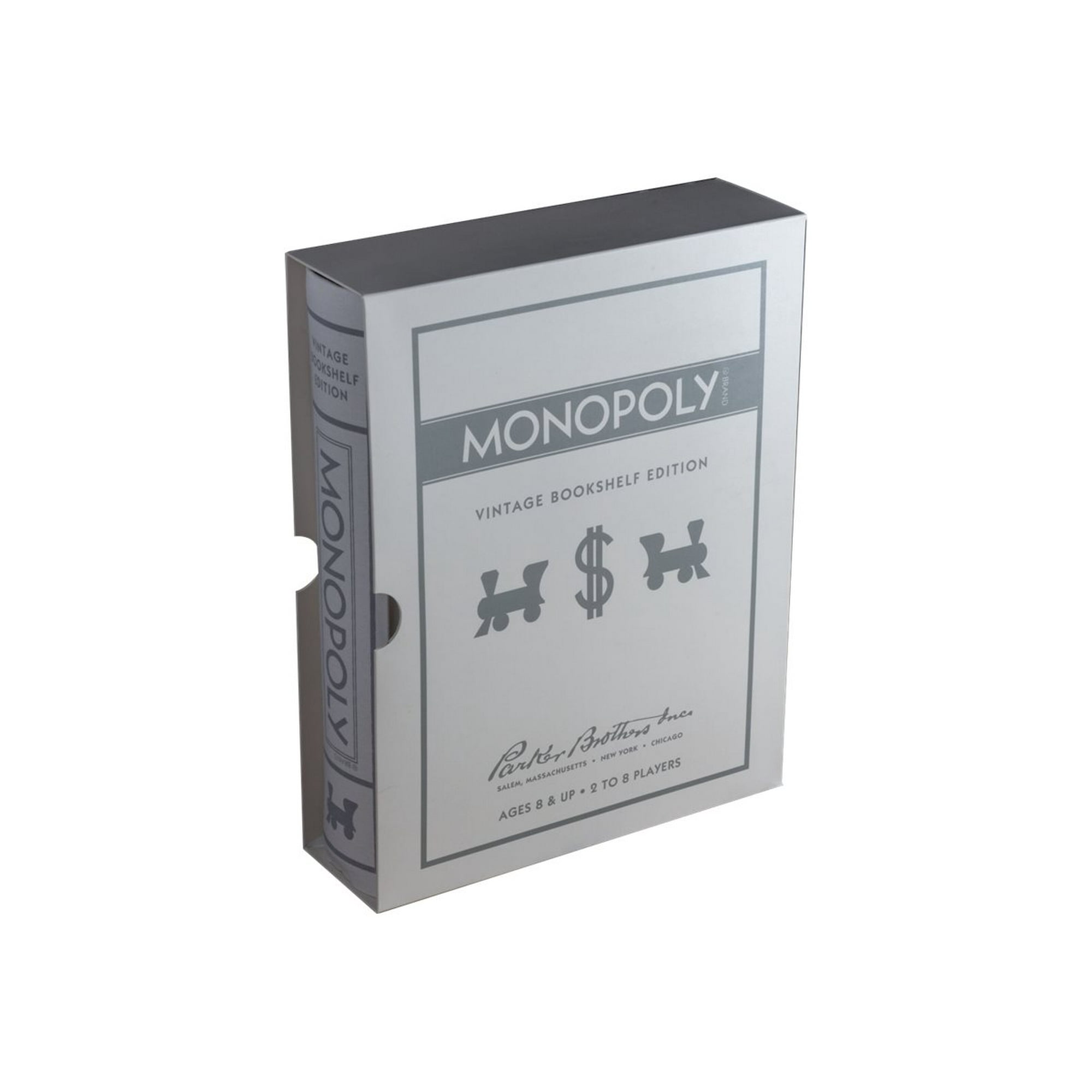 モノポリー 英語版 レトロ風　VINTAGE BOOKSHELF EDITION Monopoly Vintage Bookshelf Edition – WS Game Company