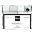 thumbnail image 2 of Safdie & Co. Premium Ultra Soft Bedding Antibacterial Sheet Set 6PC Double Sage, 2 of 2