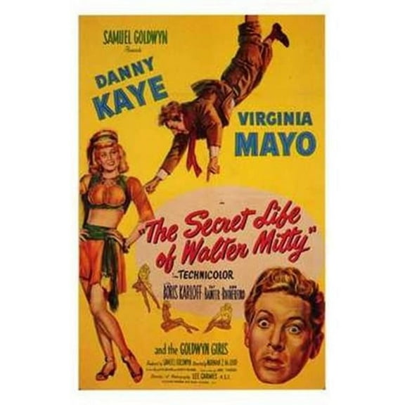 The Secret Life of Walter Mitty Movie Poster (11 x 17)