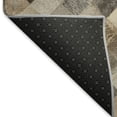 thumbnail image 3 of Addison Rugs Mayfield Washable Cowhide Small Boxes Gray Runner Rug, 2'3" x 7'6", 3 of 5