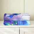 thumbnail image 4 of Hummingbird Blanket Queen 90x90,Rainbow Birds Throw Blanket,Pink Butterfly Fleece Blanket,Kawaii Animal Fuzzy Blanket,Spring Themed Bed Blanket For Home Room Decor,Soft, 4 of 4