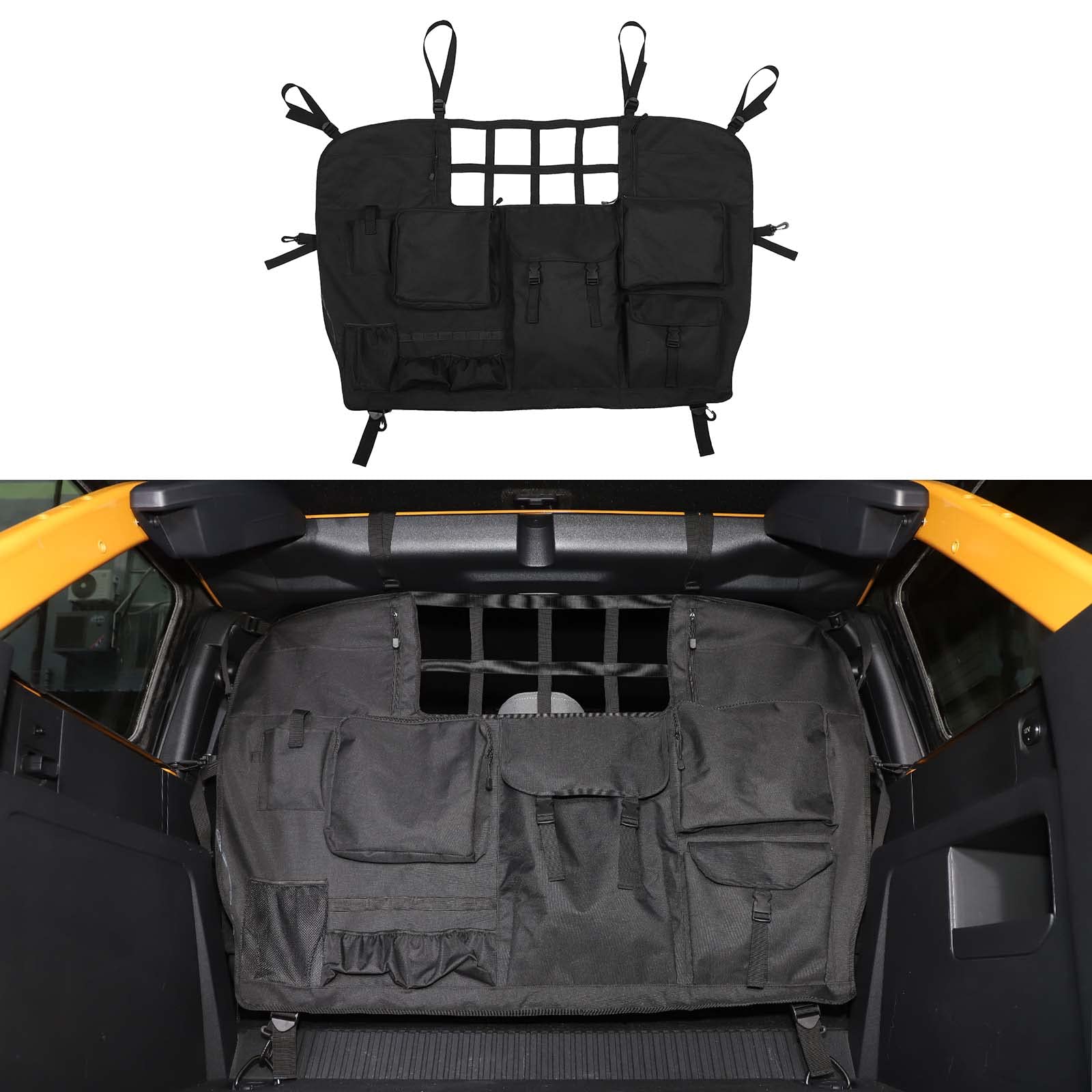 Jimen Compatible with Ford Bronco 20212022 4Door, Rear Seat Dog