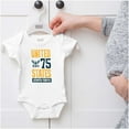 thumbnail image 5 of United State Navy Logo Semper Fortis Romper Boys or Girls Infant Baby Brisco Brands 18M, 5 of 6