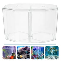 IBASETOY Clear Acrylic Aquarium Divider Box for Fish Isolation and Breeding Tank Use