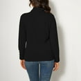 thumbnail image 4 of PFRNLF Sweaters for Women Fall Classic Fit Lightweight Long Sleeve Turtleneck Sweater, 4 of 6