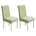 thumbnail image 1 of Chair Covers for Dining Room Set of 2, Dining Room Chair Covers Protectors Stretch Kitchen Chair Slipcovers( 2 PCS), 1 of 5
