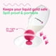 thumbnail image 5 of Extractor de leche NatureBond de silicona de 100 ml con tapa, tapón y más, 5 of 9