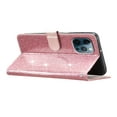 thumbnail image 3 of Compatible avec iPhone 13 Pro Étui Portefeuille Pailleté avec Poche pour Carte Couverture Rabattable, 3 of 5