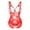 Red, variant on WTXUE Intimates | Nightshirts & Gowns Womens Fun Underwear Lace Open Crotch Dew Breast Sheer Bodysuit Underwear Sleeping Dress | 1 Piece Black 3XL